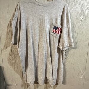 BURLEBO Light Gray Men's Short Sleeve Tee